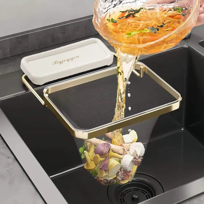 AVELORA🚰 Lavabo Süzgeci | 50 Adet Hediye File | Lavabo Tıkanmalarını Önleyen Pratik Mutfak Gider Süzgeci | Kolay Tak-Çıkar ve Dayanıklı Tasarım